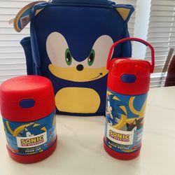 Set Lunch box, Foot Jar and Water Bottle