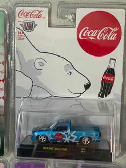 M2 Machines Coca-Cola 1989 GMC Sierra 1500 Die-Cast