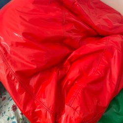 Red bean bag kids