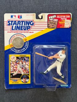 KEVIN MAAS New York Yankees Kenner Starting Lineup SLU MLB 1991 Figure