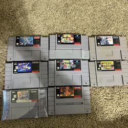 Super Nintendo Games 