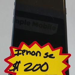 iPhone SE (3rd Generation) – $200 (Negotiable)