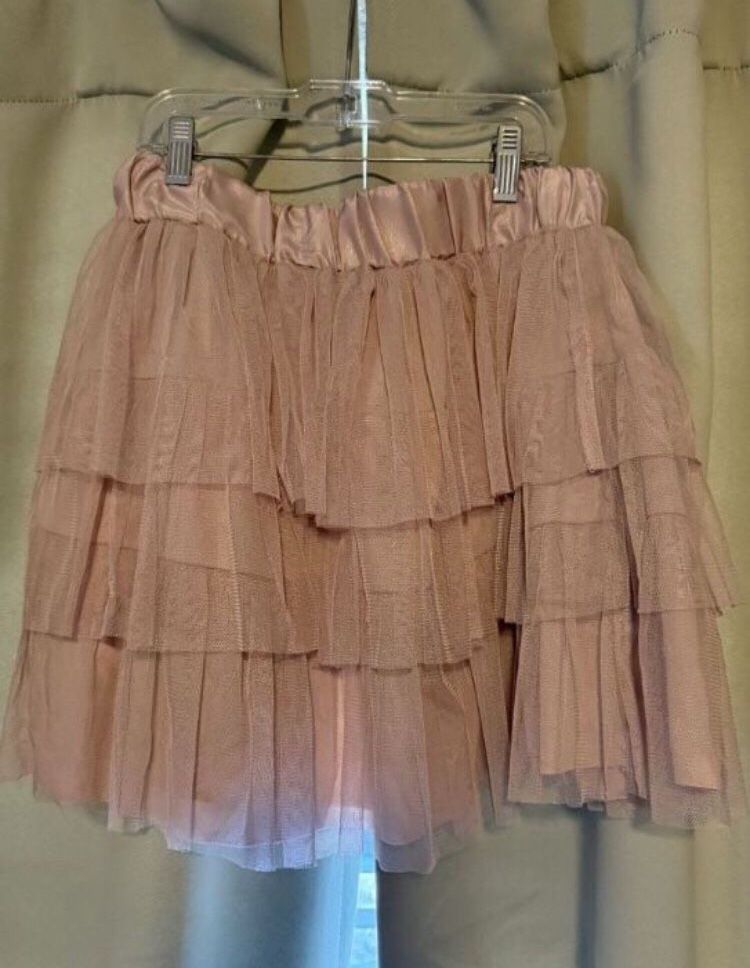 Skirt With Tulle Layers