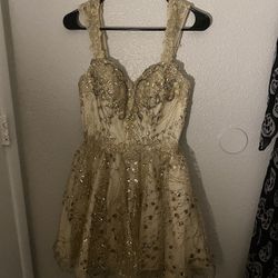 Gold Dress