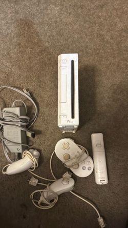 WII game console by Nintendo