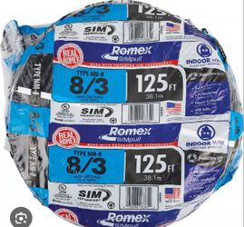New romex wire 8/3