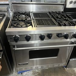 Viking 36” Gas Range Dual Fuel 