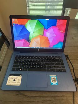 HP Stream 14 Touchscreen Laptop + Charger