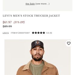 5X. Levis Jacket