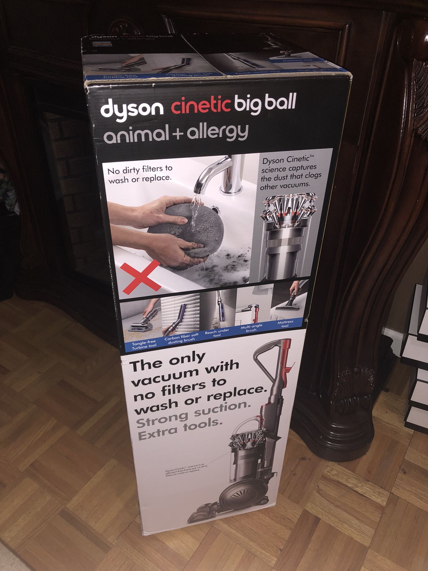 Dyson Cinetic Big Ball Animal+Allergy Upright Vacuum brand new