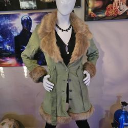 Daisy Deer Sherpa Coat