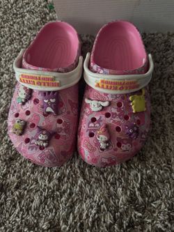 Hello kitty crocs