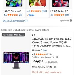 Lg Oled Monitor 