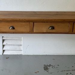 Wood Console Table