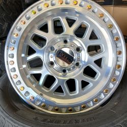 17inch KMC GRS 6x139🤑🔥💯