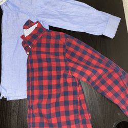 5-6 Years Boys Button Down Shirts