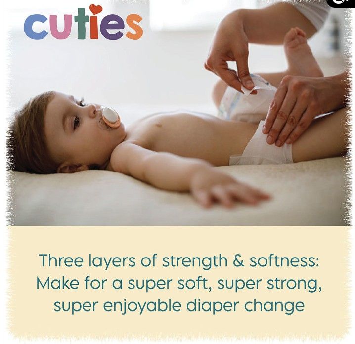 Cuties Diapers Size 7 41+ lbs. 200 Diapers