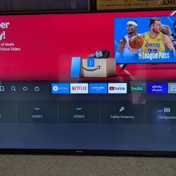 Hisense 4k TV With Wall Mount