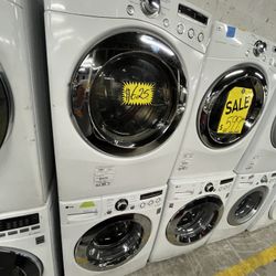 Front Load Washer & electric Dryer Set Working Perfect With Warranty