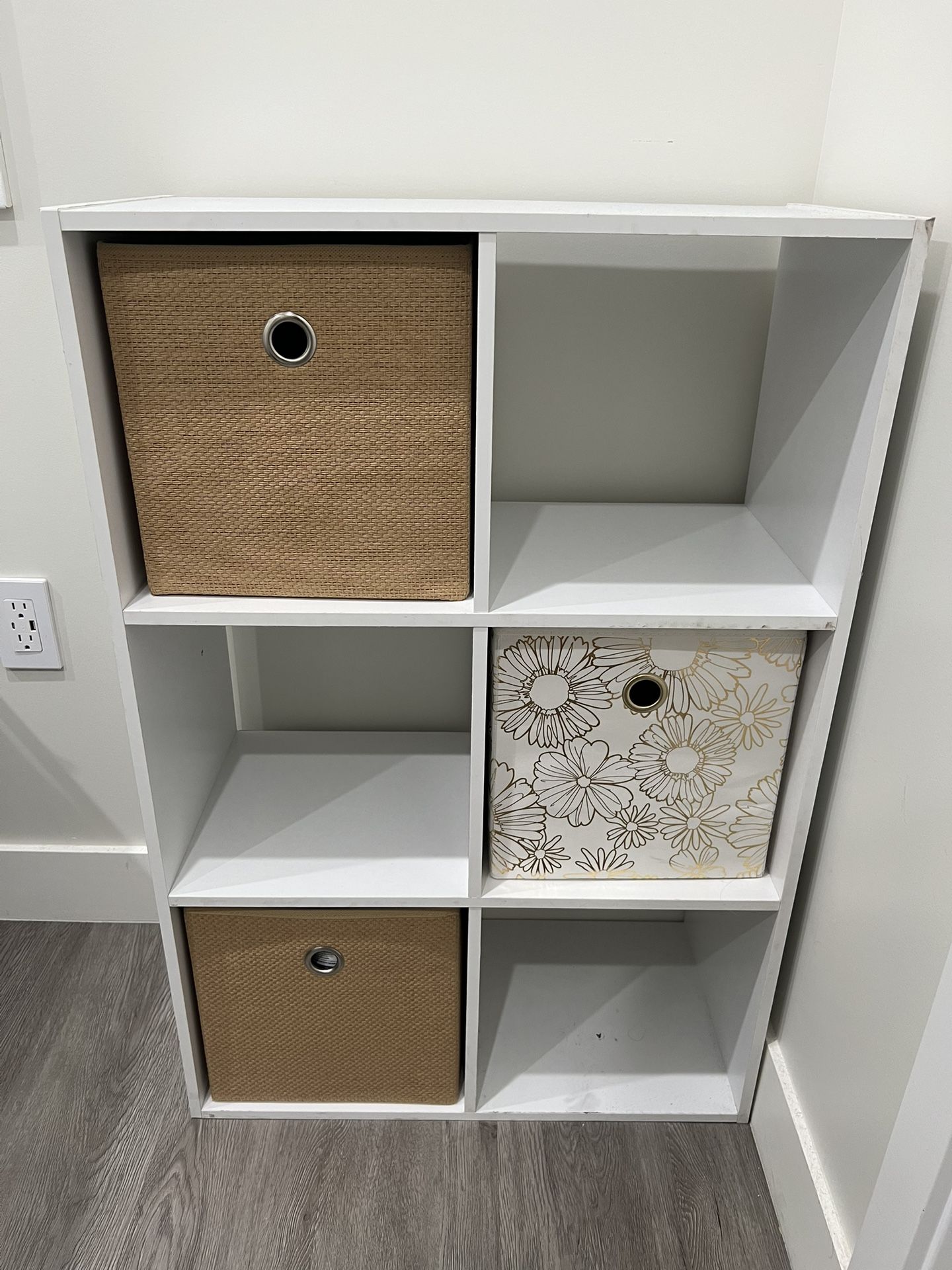 White Storage Cabinet 