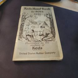 Keds Hand Book for boys 1924