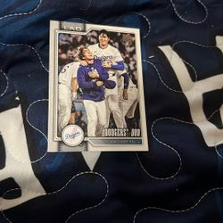 Shohei Ohtani Baseball Card Duo