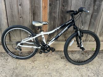 Specialized 24 inch bike white black color