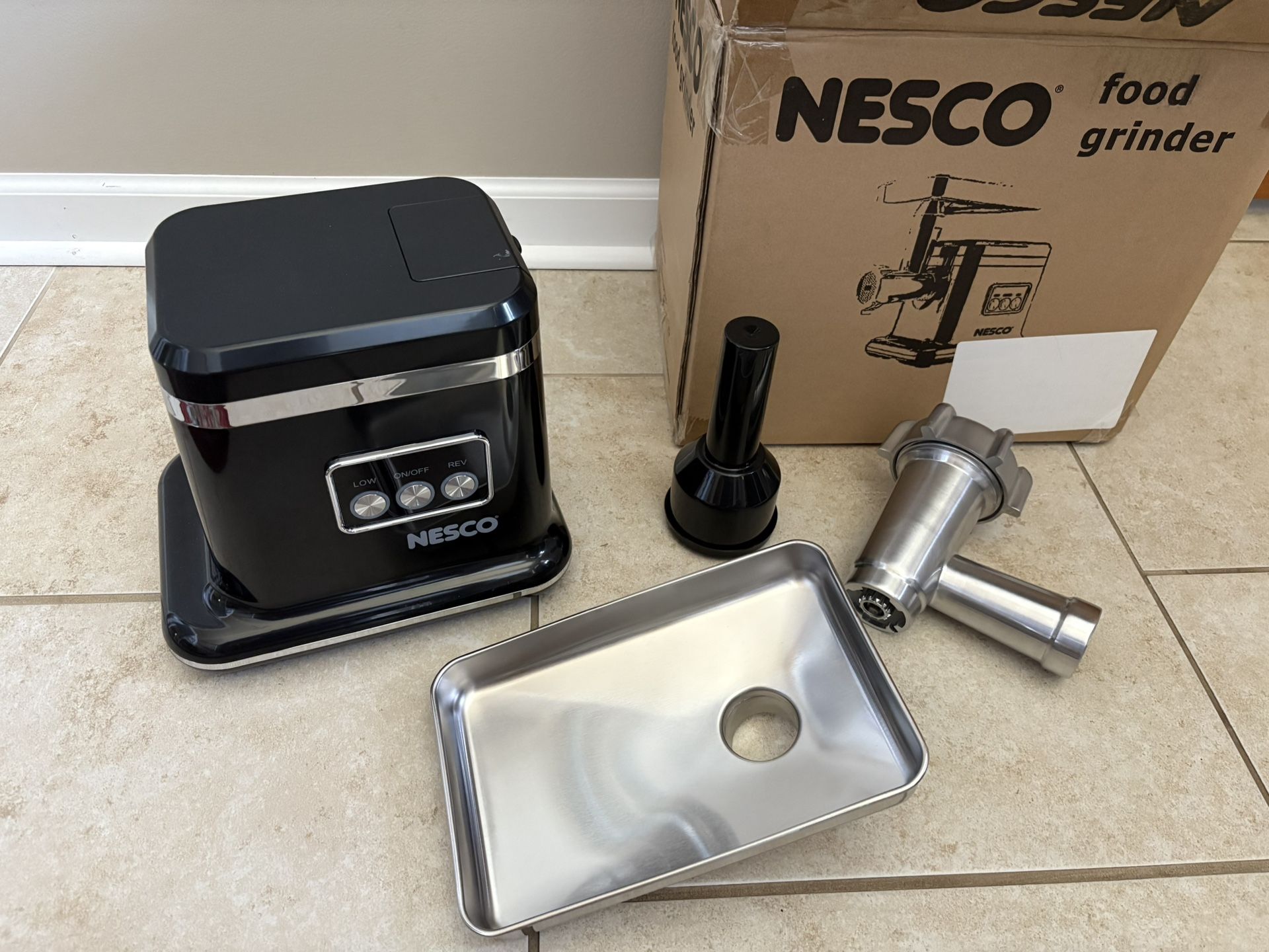 Nesco Food Grinder, New, Never Used, Open Box