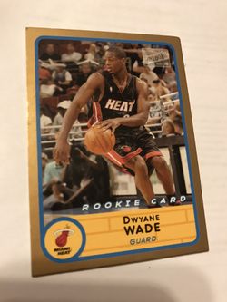 Dwyane wade rookie card