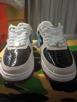 Bape sneakers.