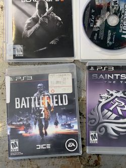 PS3 games. Play station 3 games