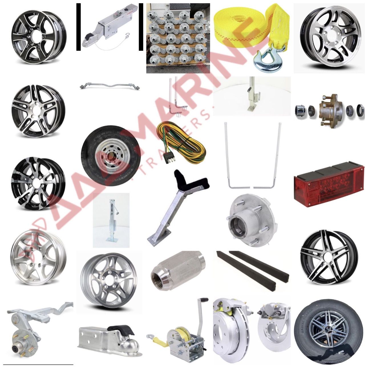 All Boat Trailer Parts