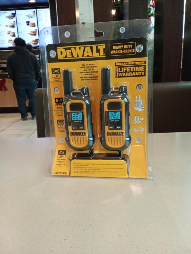 DeWalt Walkie Talkies