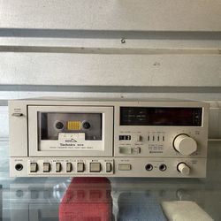 Vintage Technics Model RS-M04 Tape Deck/ Cassette Player (Read Description)