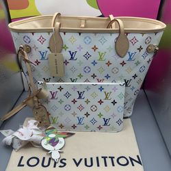 Louis Vuitton x murakami neverfull