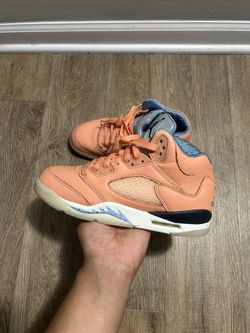 Air Jordan 5 Retro DJ Khaled We The Best Crimson  Style #DV4982-641 Size 5.5Y