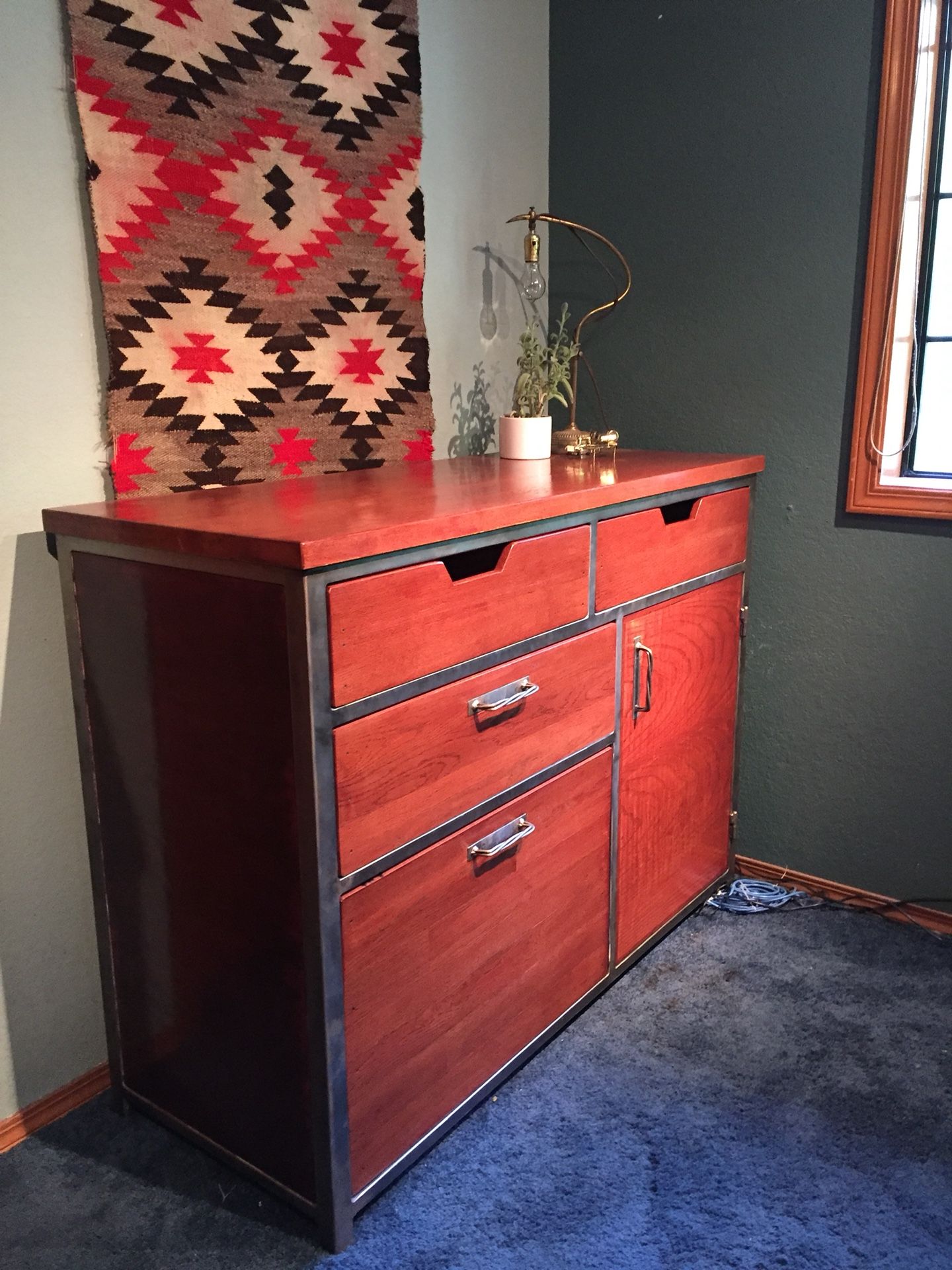 Handmade Industrial Modern Cabinet/Dresser/Storage