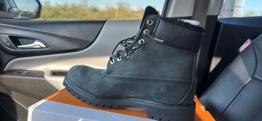 Beautiful timberland PREMIUM 6 in lace waterproof insulated Black for only $110 wow