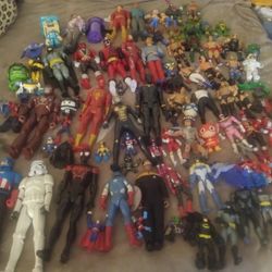 Action Figures And Vehicles 