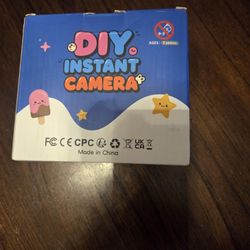 Pink Kids Instant Camera