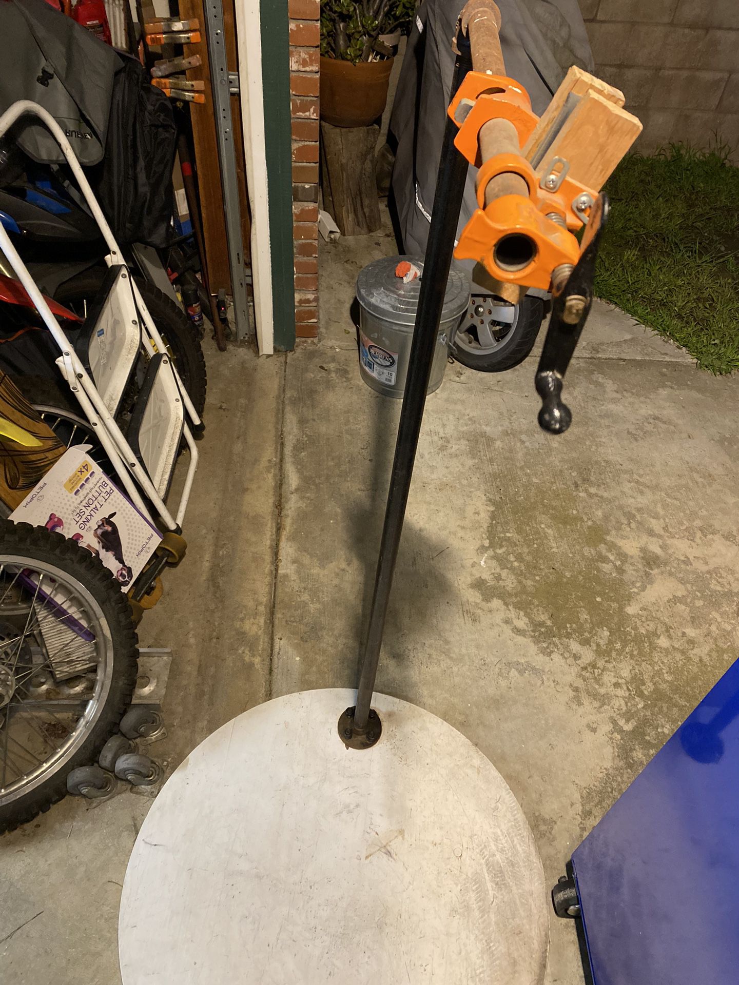 DIY Home Bicycle Repair Stand