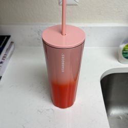 Multi Color Starbucks Tumbler