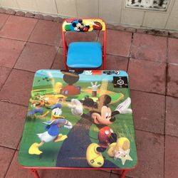 Kids Mickey Table And Chair