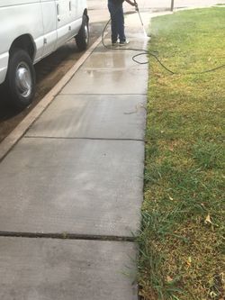 Power washing, concrete, fence and more