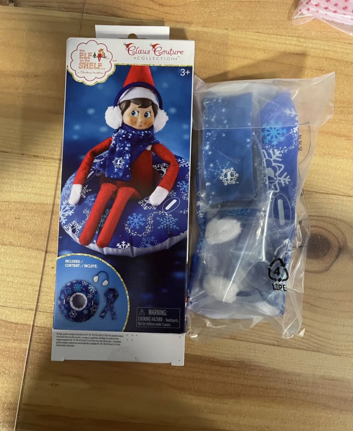 Elf On The Shelf Sledding Outfit