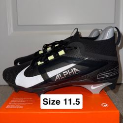 Nike Alpha Menace Pro 4 Football Cleats Size 11.5