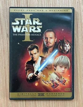 Star Wars - The Phantom Menace (Every Saga Has A Beginning) 2001 DVD 2-Disc Set
