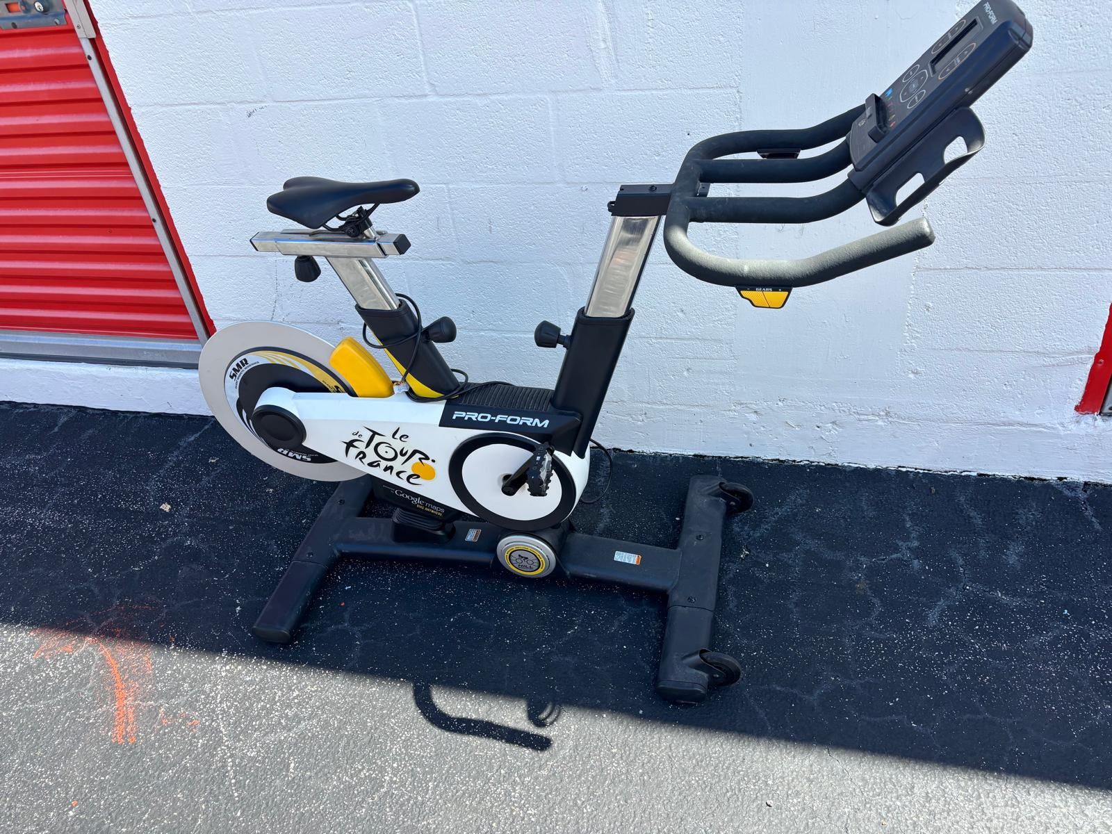 ProForm Le Tour de France exercise bike.  $350