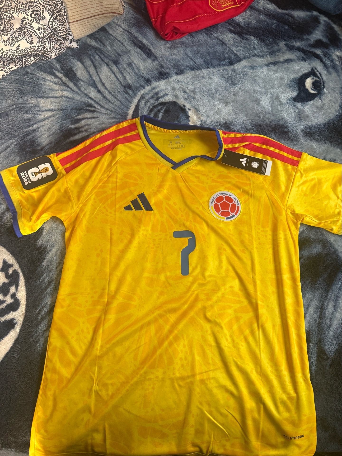 Colombia 26/27 home jersey