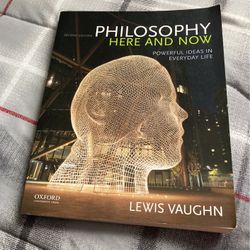 Philosophy Here And Now